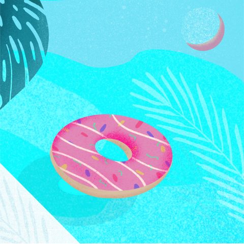 Poolside cover art